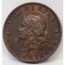 ARGENTINA 1891 . TWO 2 CENTAVOS COIN